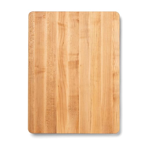 John Boos Chop-N-Slice Series Rectangular Wooden Maple Cutting Board 20x15  1.25 Thick, 10-lb Reversible Butcher Block with Eased Corners & Edge-Grain  Made in the USA