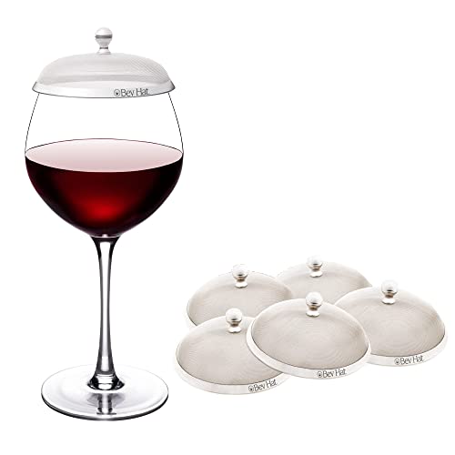 BevHat Stainless Steel Drink Covers (6 Pack)