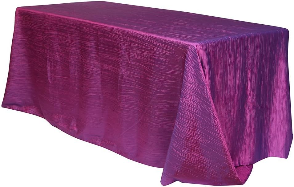 90 x 156 Crinkle Taffeta (Purple)