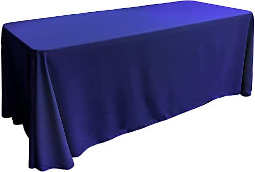 LA Linen 90x156 Royal Blue