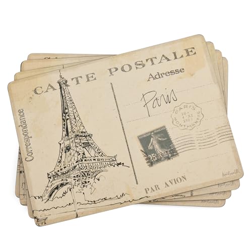 Pimpernel Postcard Sketches Placemats