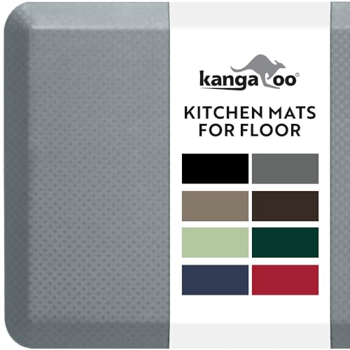 KANGAROO Thick Anti-Fatigue Mat (Gray)