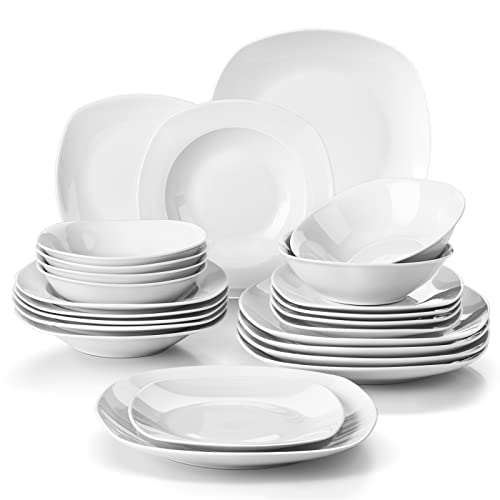 MALACASA 24-Piece (Grey White)