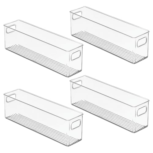 mDesign Plastic Storage Box
