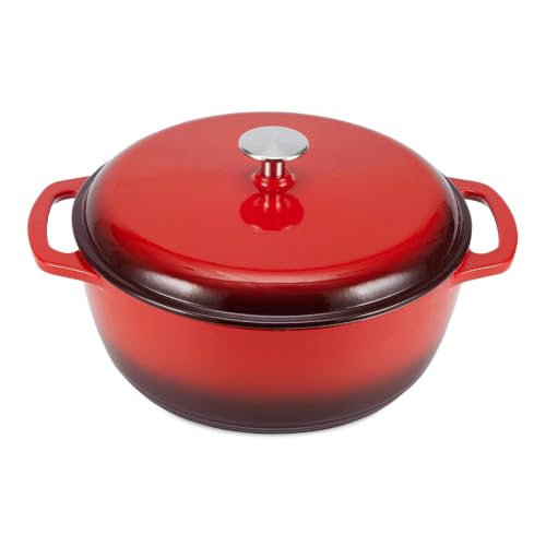 Amazon Basics 6-Quart (Red)