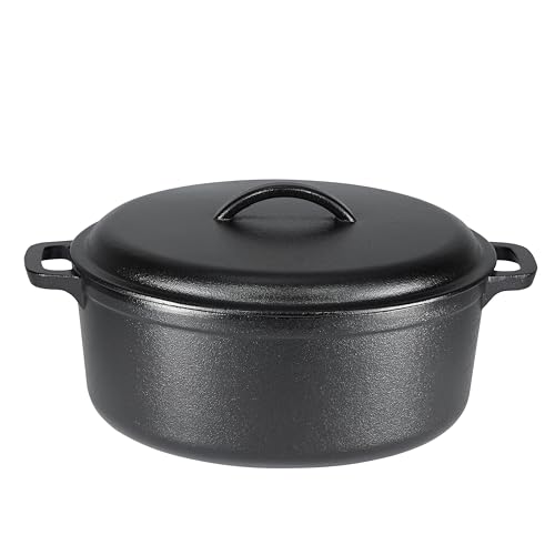 Amazon Basics Pre-Seasoned Dutch Oven
