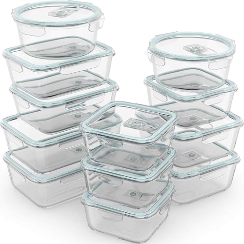Razab 24 Pc Airtight Glass Set