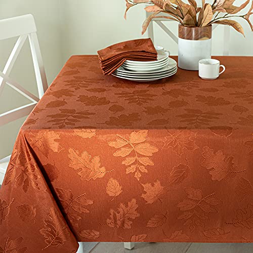 Benson Mills Harvest Legacy Damask (Rust)