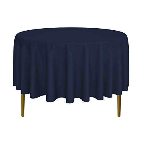 Lann's Linens 90" Round (Navy)