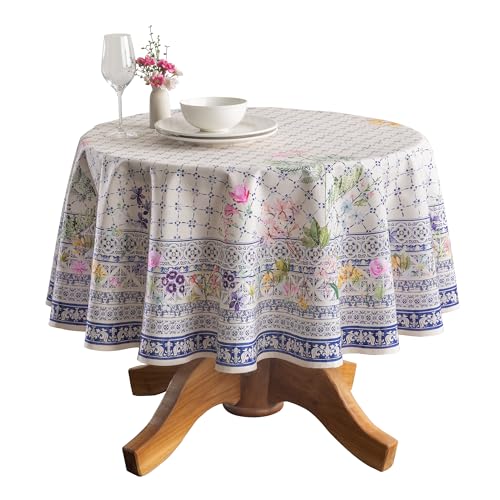 Maison d' Hermine Round Cotton Tablecloth