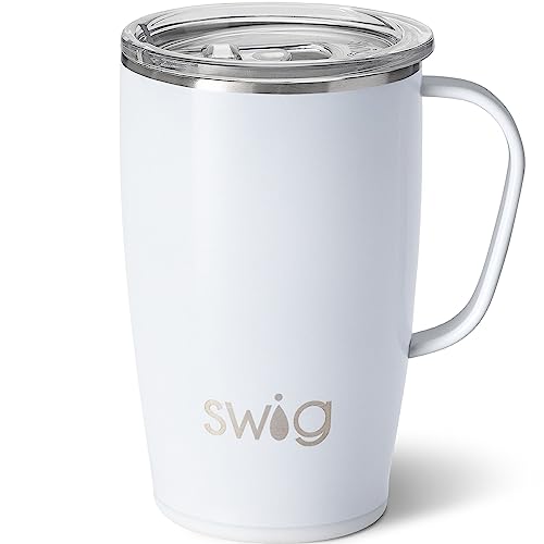 Swig Life 18oz Travel Mug (Diamond White)