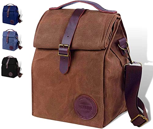 ASEBBO Insulated Lunch Bag (Brown)