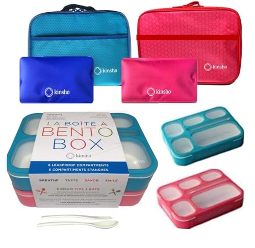 Kinsho Bento Lunch Boxes Set
