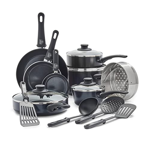 GreenLife 16-Piece Nonstick (Black)