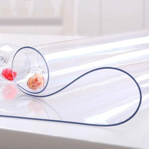 NECAUX Clear PVC Table Cover Protector
