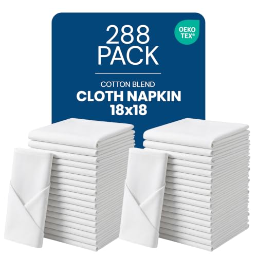 Utopia Kitchen White Cloth Napkins