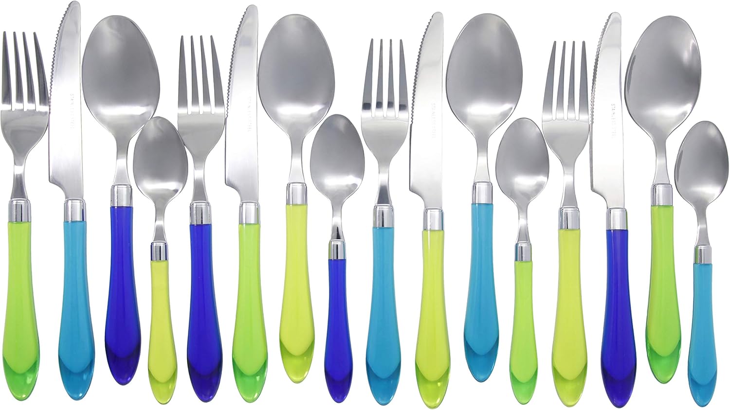 Brink House Sea Blue Green 16-Piece