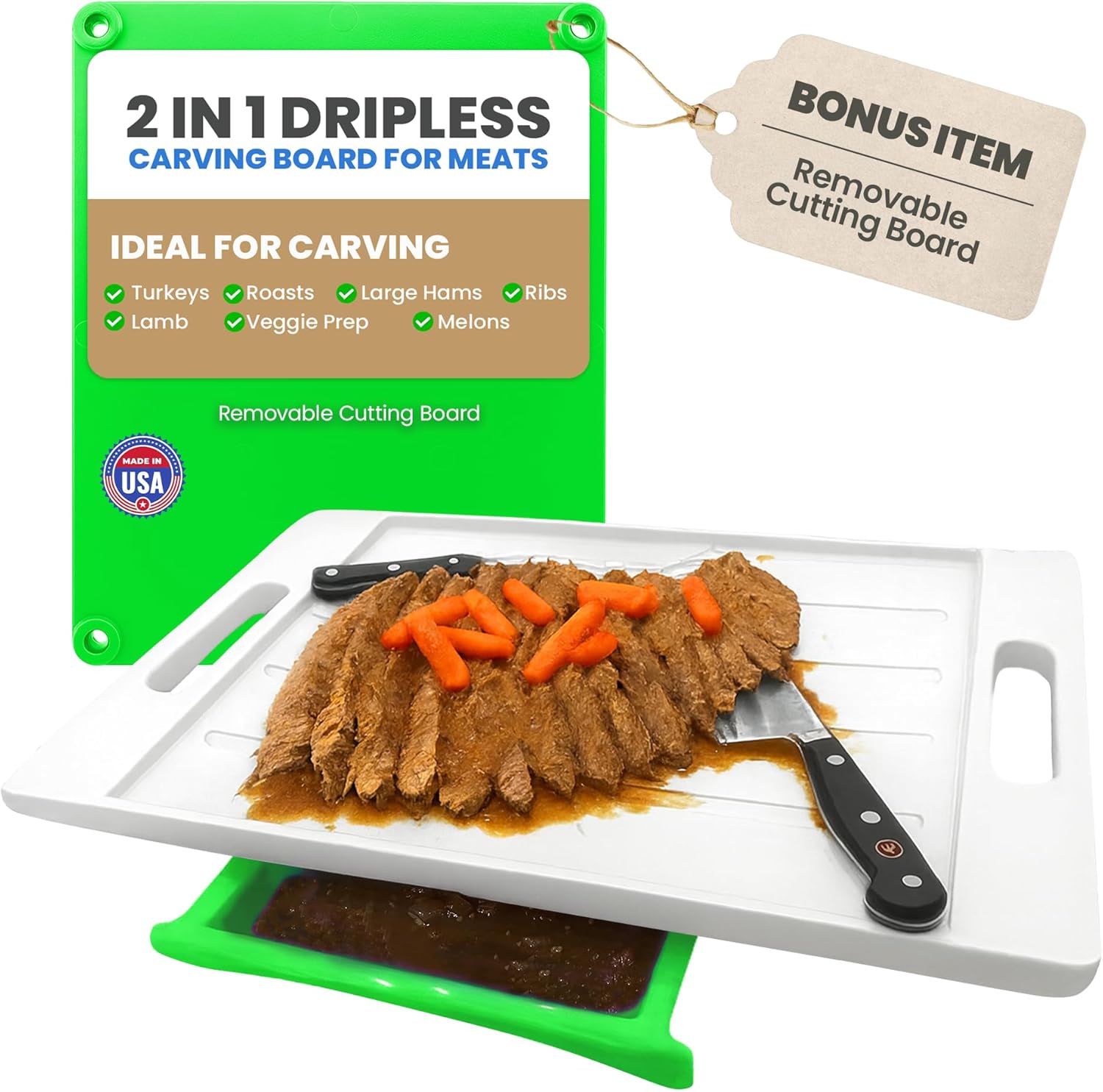 KARVING KING XL Meal Prep System (Green)