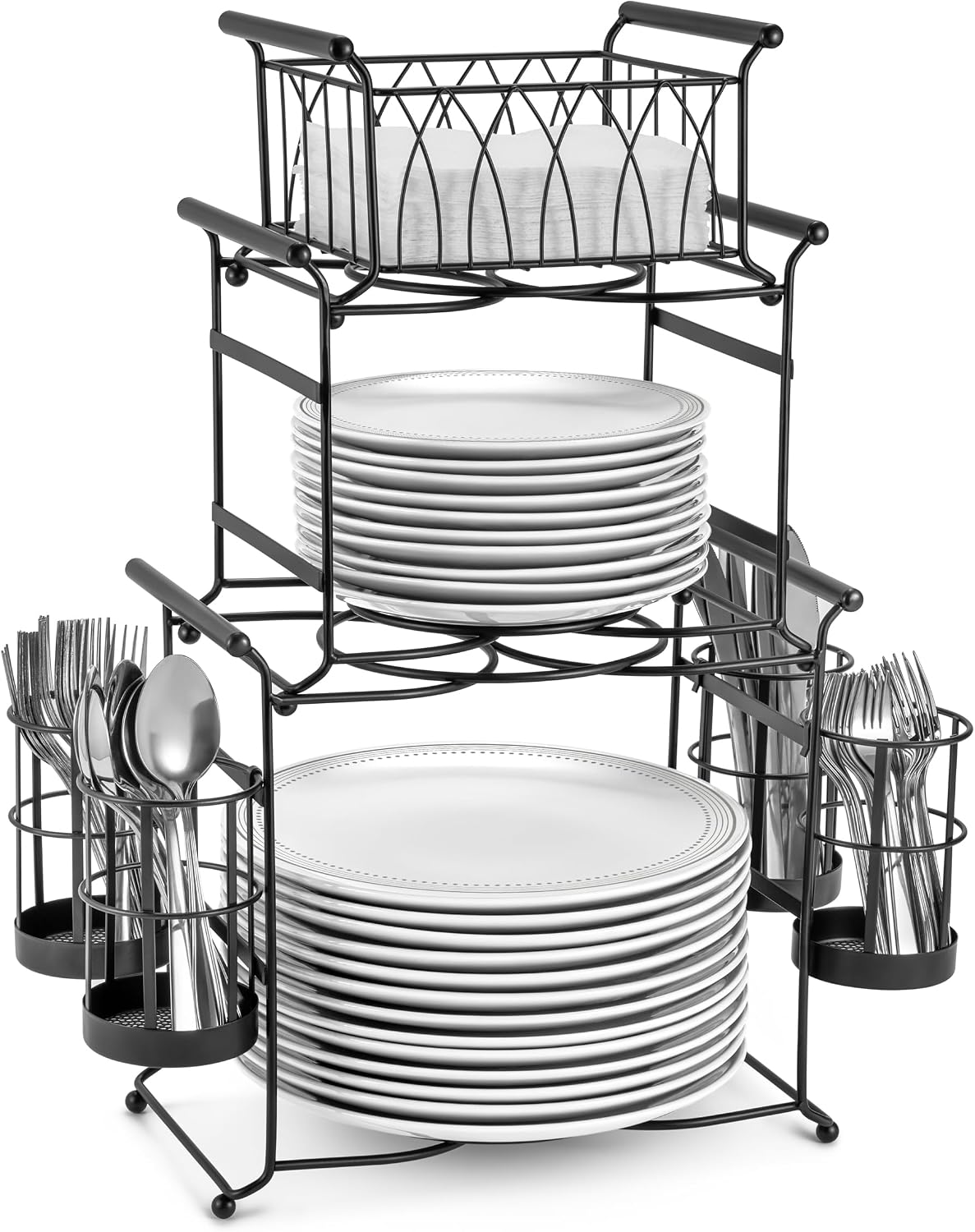 Sorbus Buffet Caddy (Black)