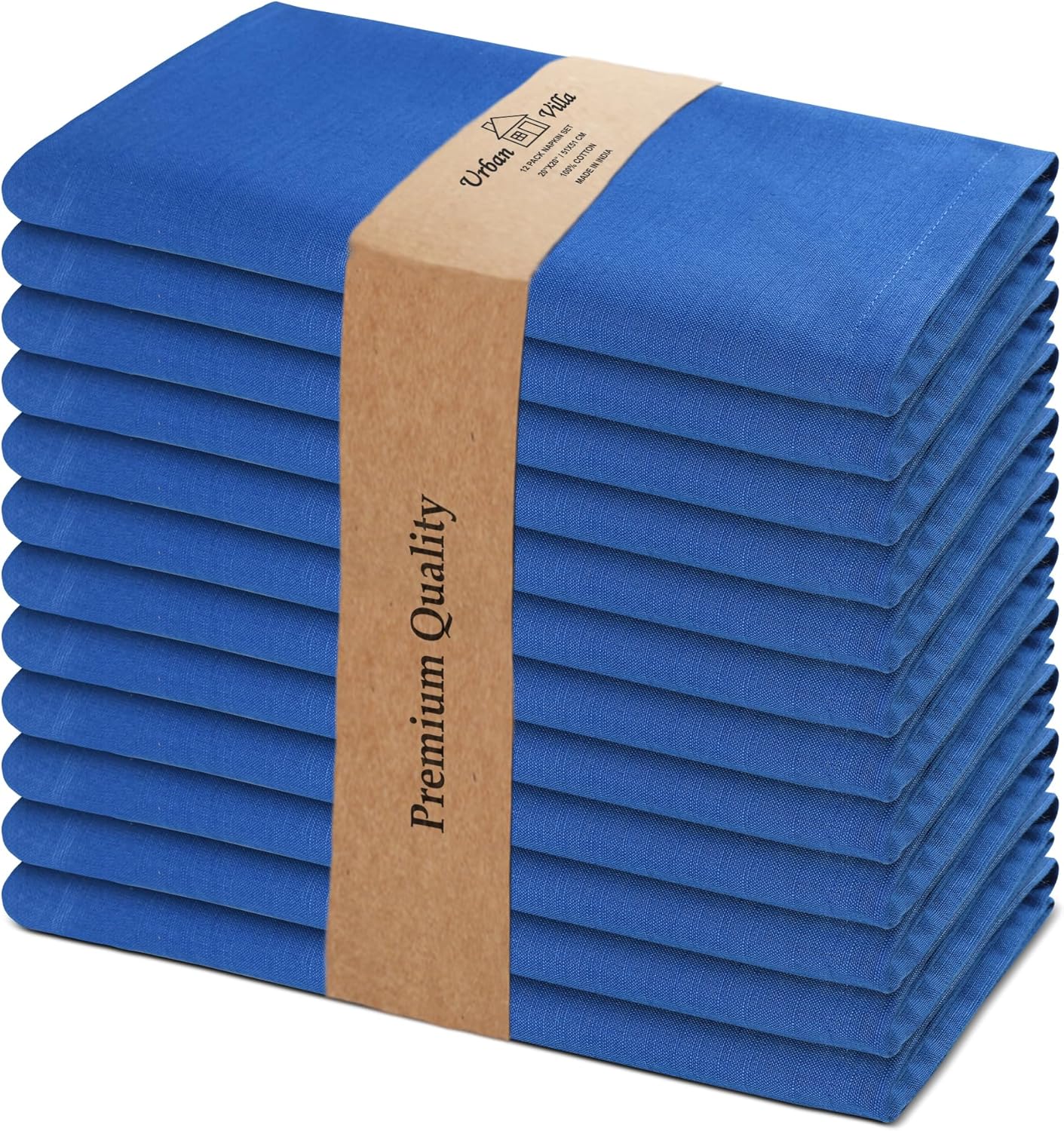 Urban Villa 100% Cotton 20x20 (Royal Blue)