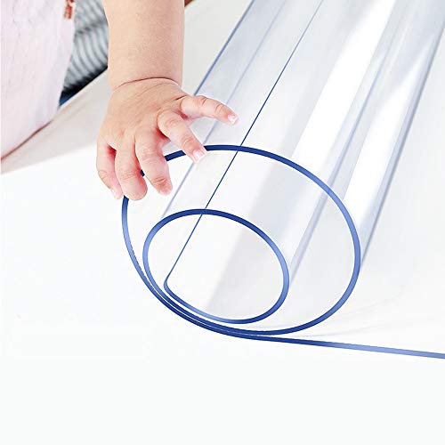 Wadrac 24x72 Clear Plastic Table Protector
