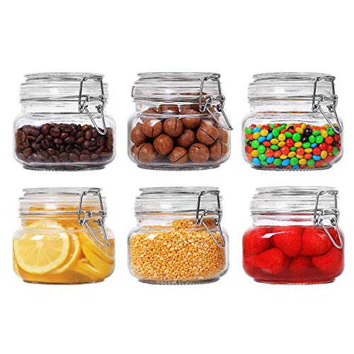ComSaf Airtight Glass Canister Set — 17oz