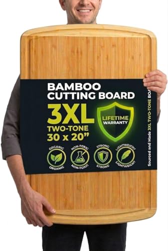 30 x 20 Organic Extra Large Cutting Board