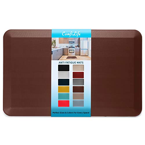 ComfiLife Anti Fatigue Mat (20" x 32", Brown)