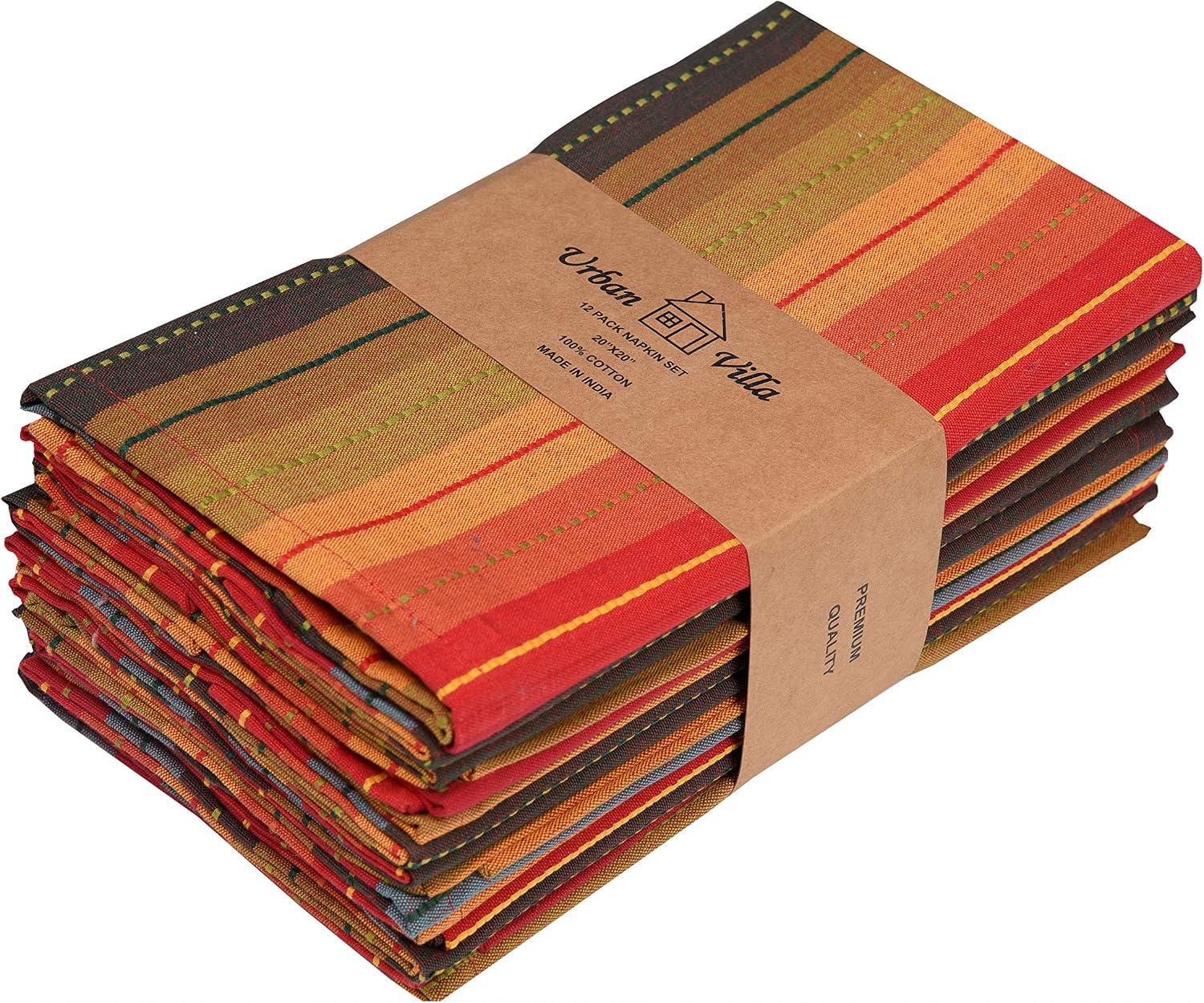 Urban Villa Cuisine Stripes 20x20
