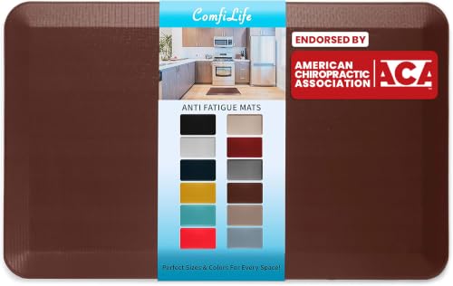 ComfiLife Anti Fatigue Mat (Brown)