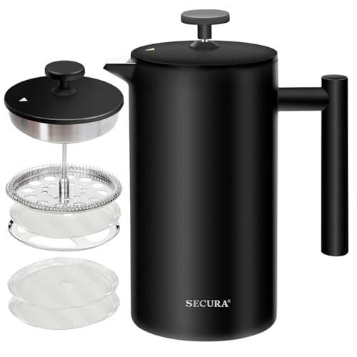 Secura French Press Coffee Maker (34 oz)