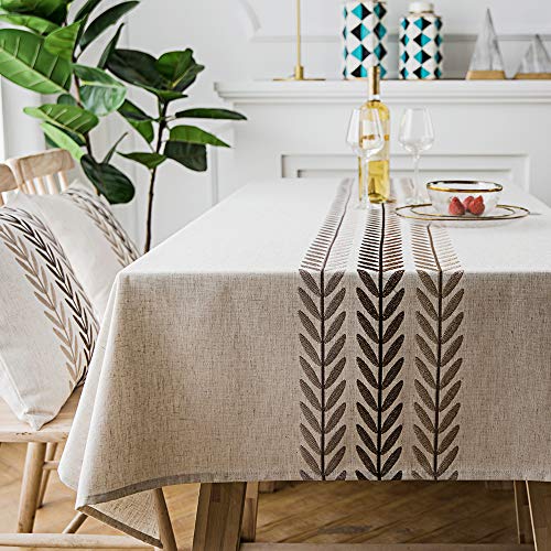 LINENLUX 53 x 102-inch Blue Pattern