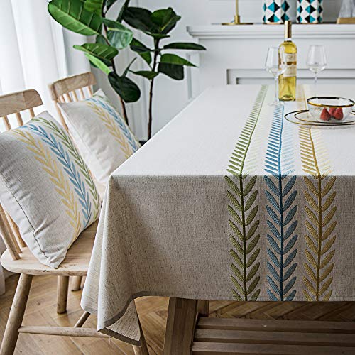 LINENLUX 53 x 102-inch Linen-Blend