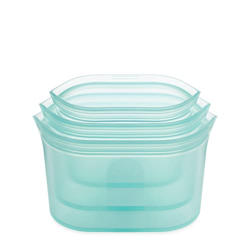 Zip Top 3 Dish Set (Teal)