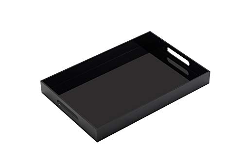 KEVLANG Glossy Black Acrylic Tray