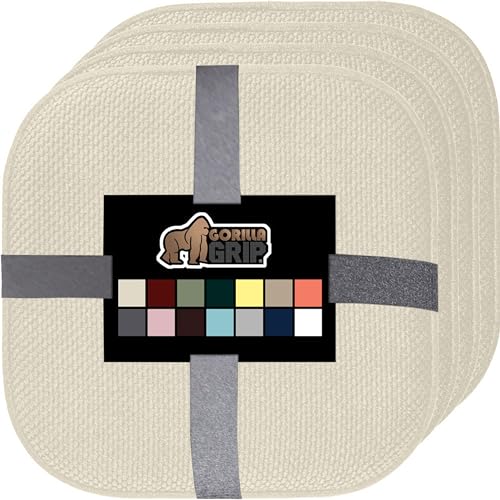 GORILLA GRIP Slip Resistant Chair Cushions