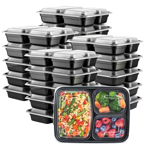GUSTO 3-Compartment Meal Prep