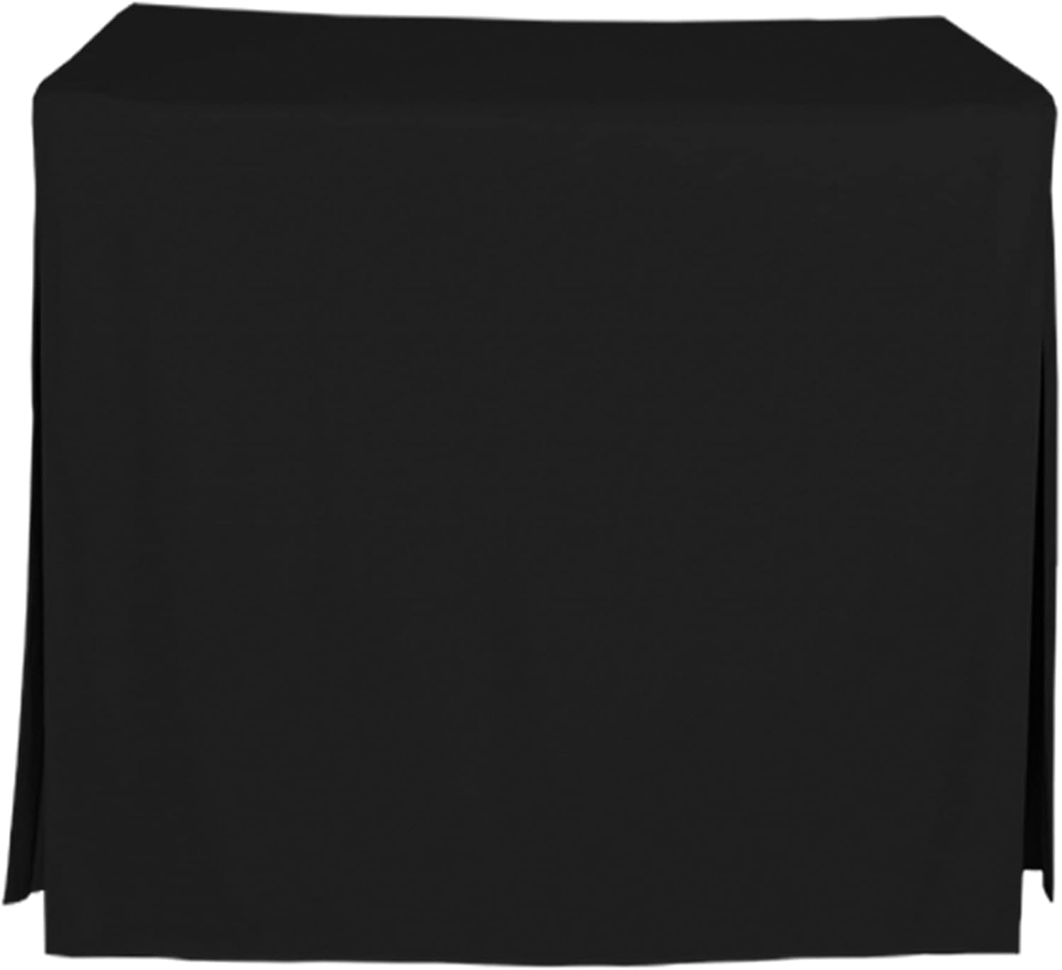 Tablevogue 34-inch Fitted Tablecloth (Black)