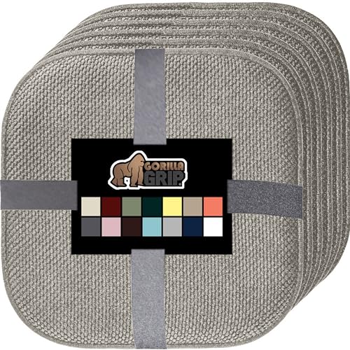 GORILLA GRIP 16x16 Memory Foam Pad (Lt Gray)