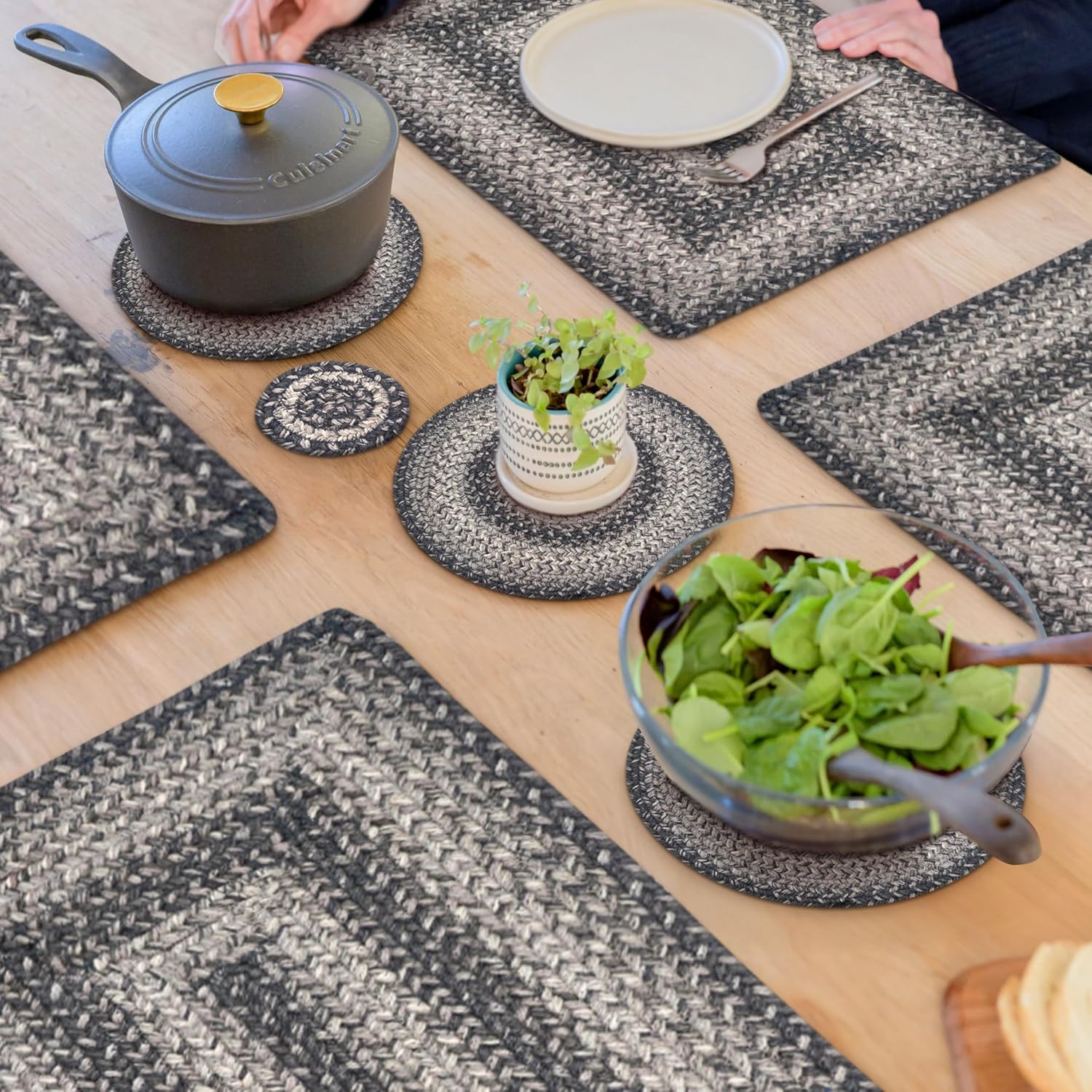 Flint Hill Jute Braided Trivets