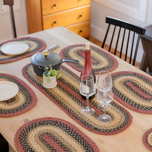 Homespice Highland Braided Oval Runner