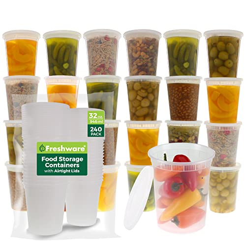 Freshware 32 oz Deli Containers