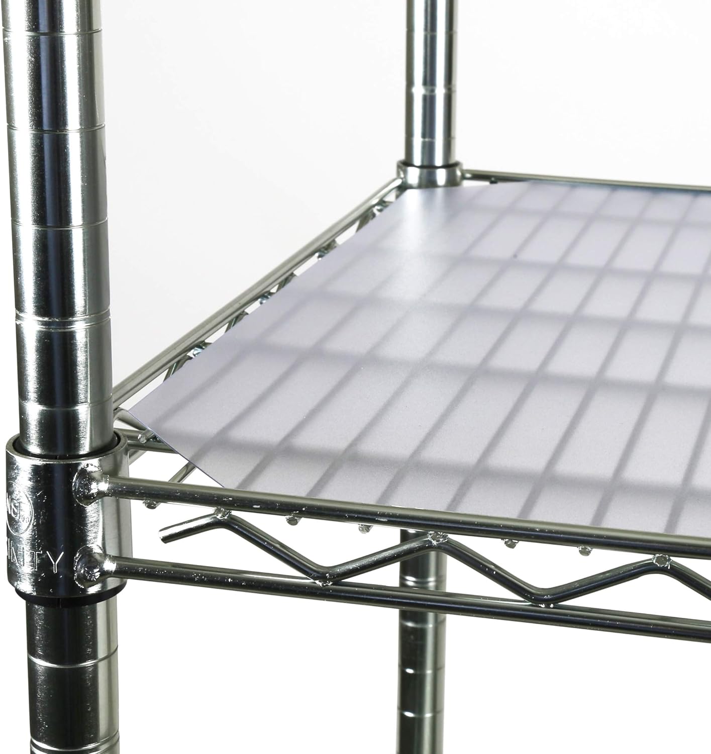 PVC Shelf Liners for Wire Shelving (4 Pack)