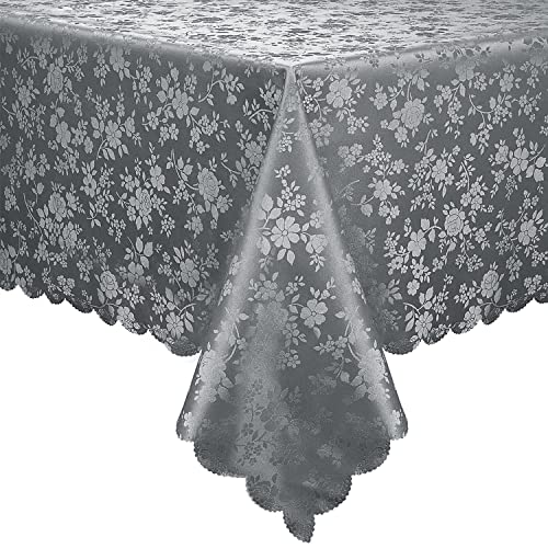 Smiry Rectangle Table Cloth (Grey, 54" X 108")