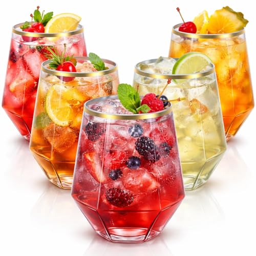 Oojami 40-count Gold Rim Cups