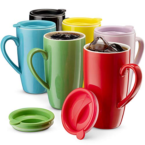 MITBAK 16oz Ceramic Mug Set (6-Pack)