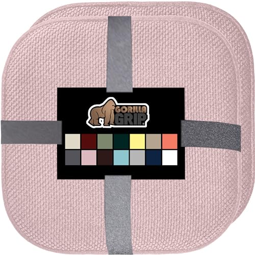 GORILLA GRIP Memory Foam Chair Cushions (Set of 2)