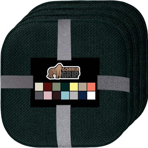 Gorilla Grip Memory Foam Chair Cushions (Set of 4)