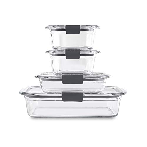 Rubbermaid Brilliance Glass 8‑Piece