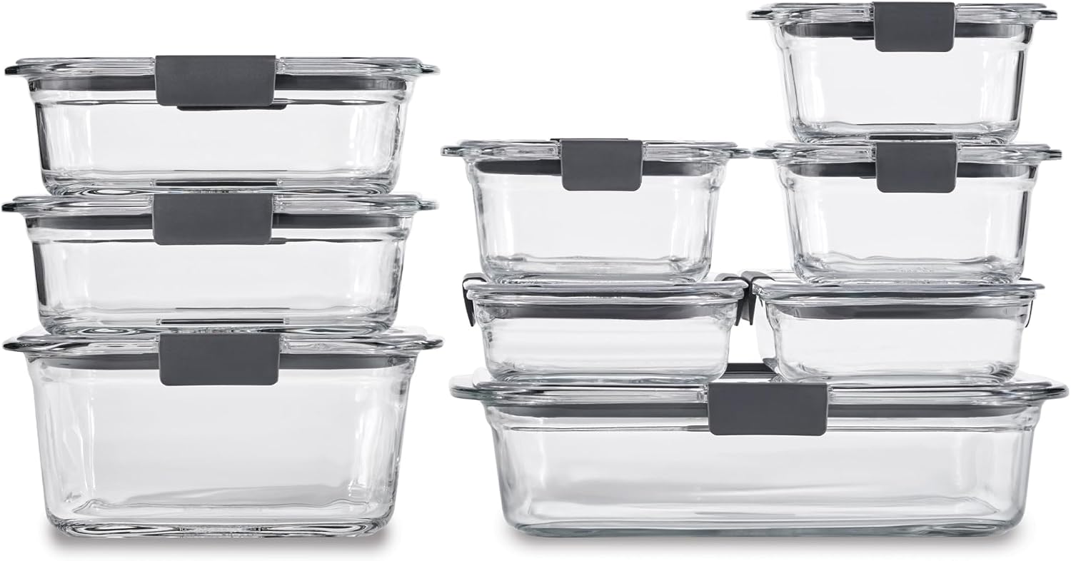 Rubbermaid Brilliance Glass Set